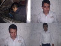 Trabajador de la FGJO intenta robar camioneta en Tlaxiaco.