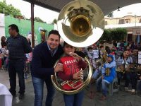 Raúl Cruz reafirma su compromiso con la cultura y la niñez de Santa Lucía del Camino.