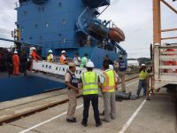 Arriba Buque “Zapoteco” con 112 toneladas de víveres en Salina Cruz