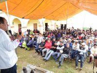 Sergio López desde la mixteca convoca a la defensa del presupuesto federal