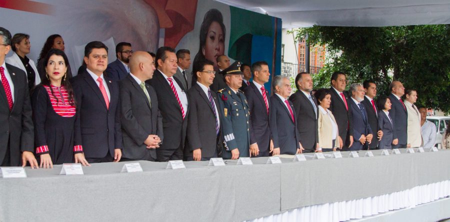 Encabeza AMH inicio del Programa “Septiembre, Mes de la Patria”