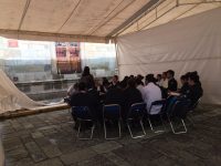 Alumnos de Enfermería toman clases sobre el Andador Turístico