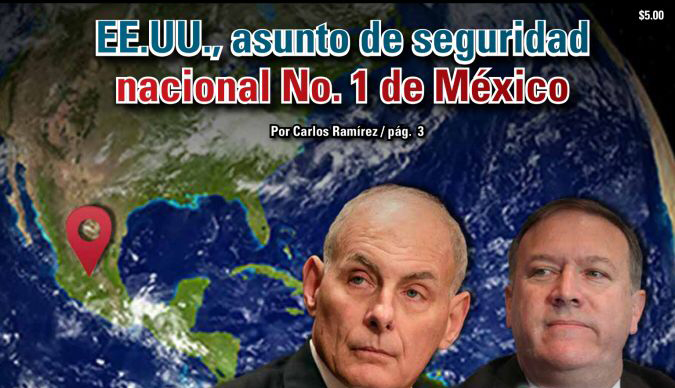EE.UU., asunto de seguridad nacional No. 1 de México: Carlos Ramírez