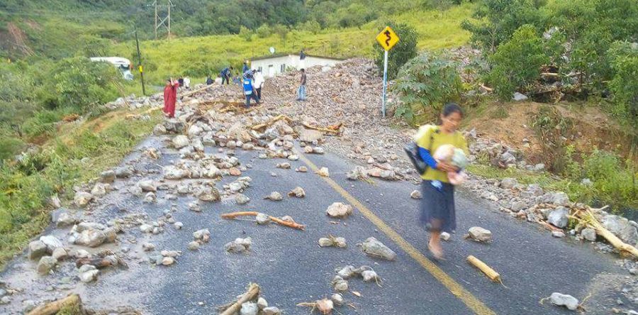Atiende Gobierno y Ejército Mexicano comunidad de la  Mixteca afectada por lluvias