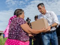 Entregan más de mil toneladas en víveres a familias damnificadas de Oaxaca
