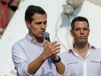Compromete Presidente de México apoyo a familias afectadas por sismo