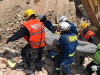 Grupo ciudadano “Topos” se suma junto con el Gobierno Estatal a labores de apoyo de damnificados