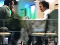 El presidente Aguirre y su asesor de imagen: Horacio Corro Espinosa