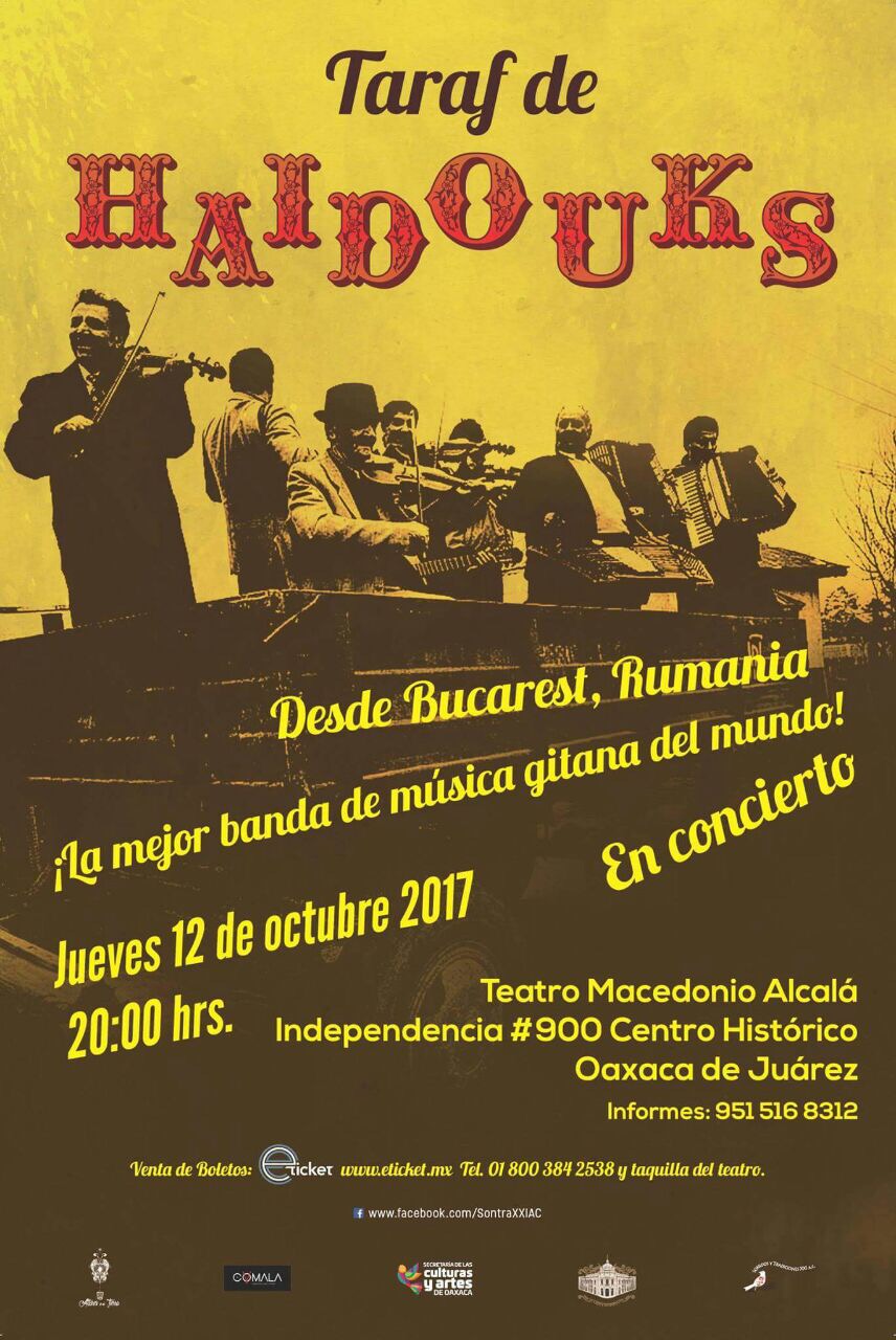 Taraf de Haïdouks festejará su 25 aniversario en Oaxaca