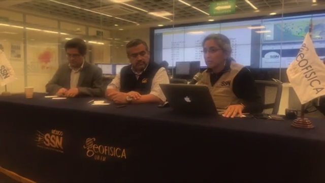 Los sismos de hoy en Oaxaca son réplicas del terremoto del 7 de septiembre de 8.2 grados. Dice el Sismológico Nacional