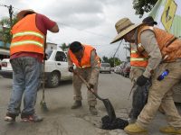 Supervisa Hernández Fraguas avance del  Programa Emergente de Bacheo