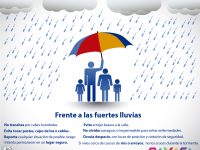 Convoca Protección Civil seguir recomendaciones ante lluvias en la capital