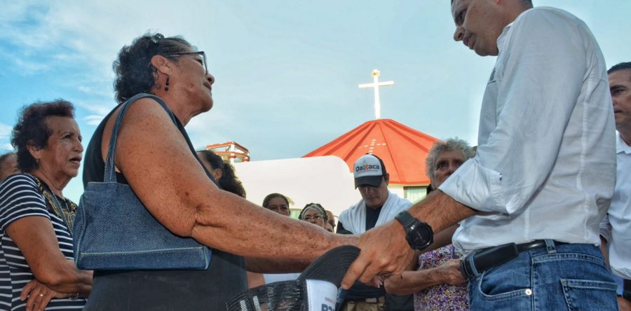 Constata AMH entrega de ayuda humanitaria y levantamiento de censo en El Espinal