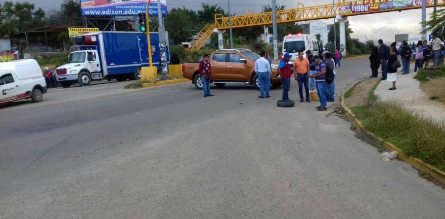 S-22 acciona con bloqueos en el 5to informe de EPN.