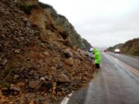 Lluvia provoca derrumbe en Ocotlán