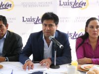 Rinde diputado federal Luis León Martínez segundo informe de actividades legislativas