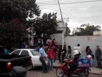 Protesta S-22 en Pagaduría de San Felipe.