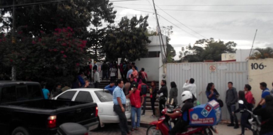 Protesta S-22 en Pagaduría de San Felipe.