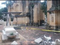 Restringen ingreso a Panteón San Miguel ante los daños severos por el terremoto