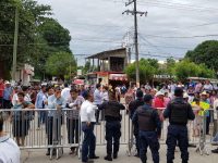 Protesta S-22 en audiencia pública en Tuxtepec.