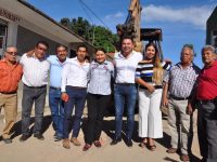 Raúl Cruz mejora la imagen urbana, en calles que eran intransitables en Santa Lucía del Camino.