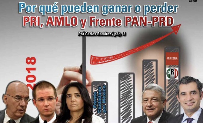 Por qué pueden ganar o perder PRI, AMLO y Frente PAN-PRD: Carlos Ramírez