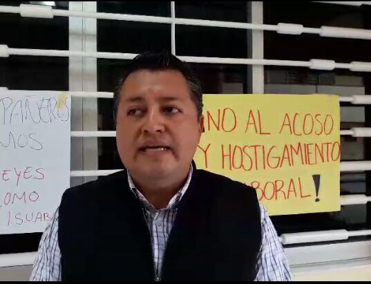 Denuncian con paro de labores acoso y hostigamiento laboral de directora de IISUABJO