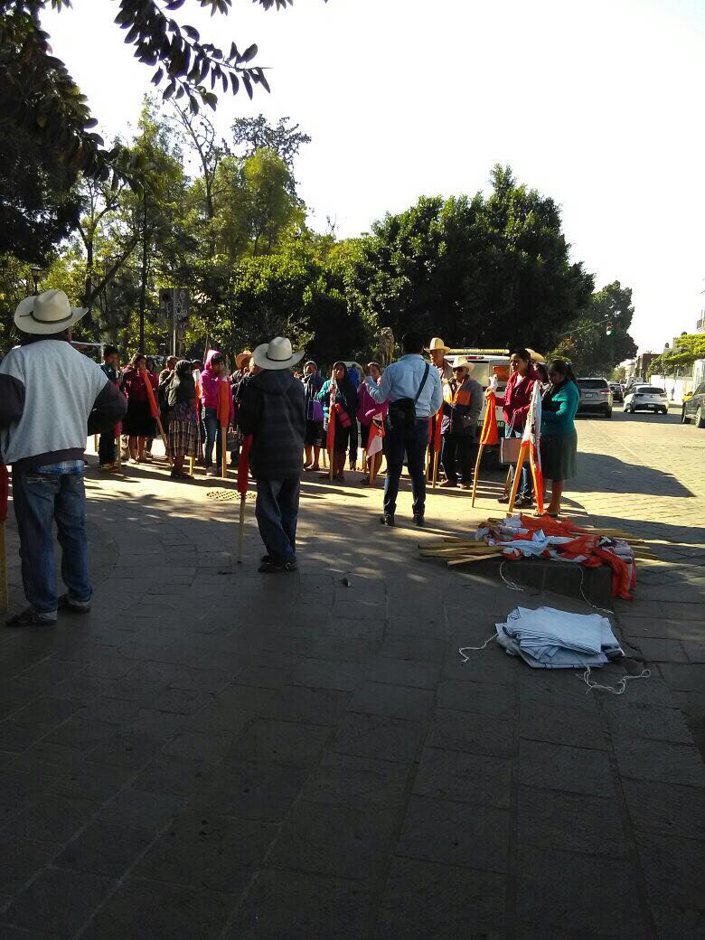 Anuncia Lubizha protestas en la Capital.