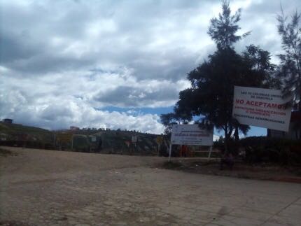 Abren Basurero en Zaachila como acto de buena voluntad.