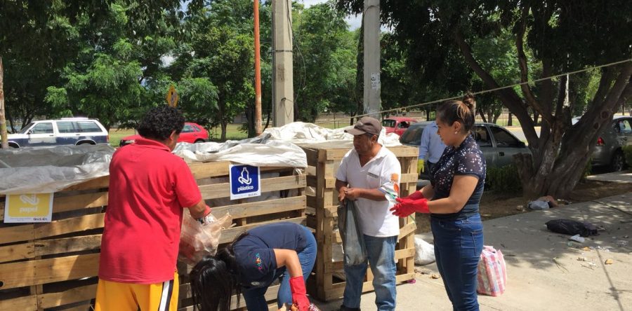 Refuerzan centros de acopio de residuos orgánicos y materiales reciclables en la capital
