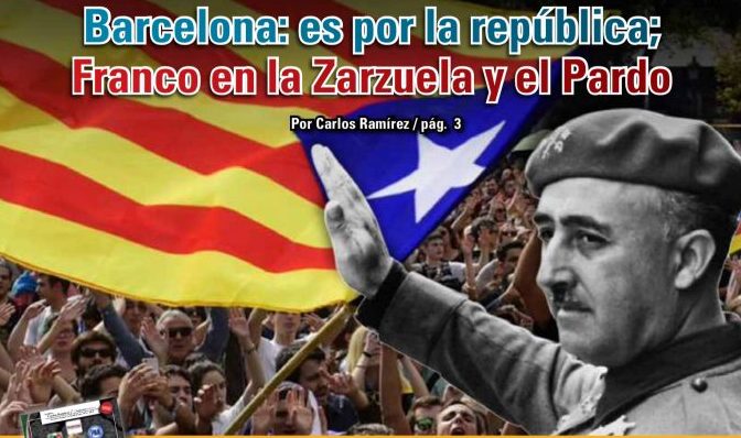 Barcelona: es por la república; Franco en la Zarzuela y el Pardo: Carlos Ramírez