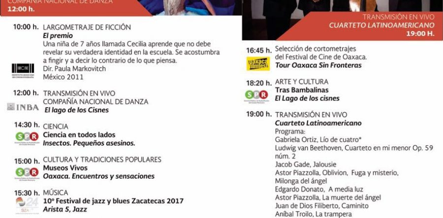 “La Cultura A- Pantalla” se suma a programación del Festival de Cine de Oaxaca