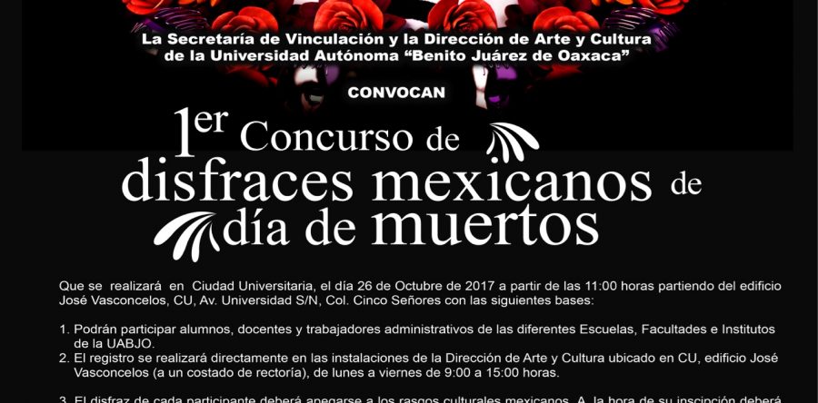 Invitan a la segunda ‘Muerteada’ en la UABJO este 26 de octubre