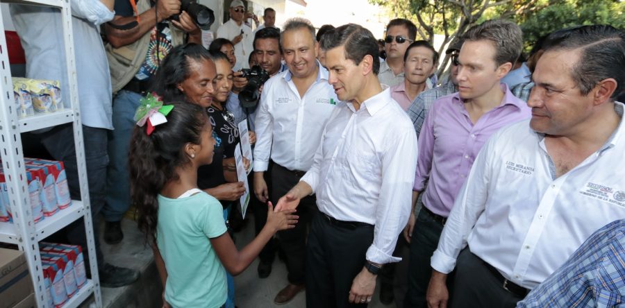 Anuncia el Presidente Enrique Peña Nieto 50 lecherías Liconsa en Chiapas