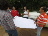Se reconstruye obra pública en Santo Domingo Ingenio y Matías Romero