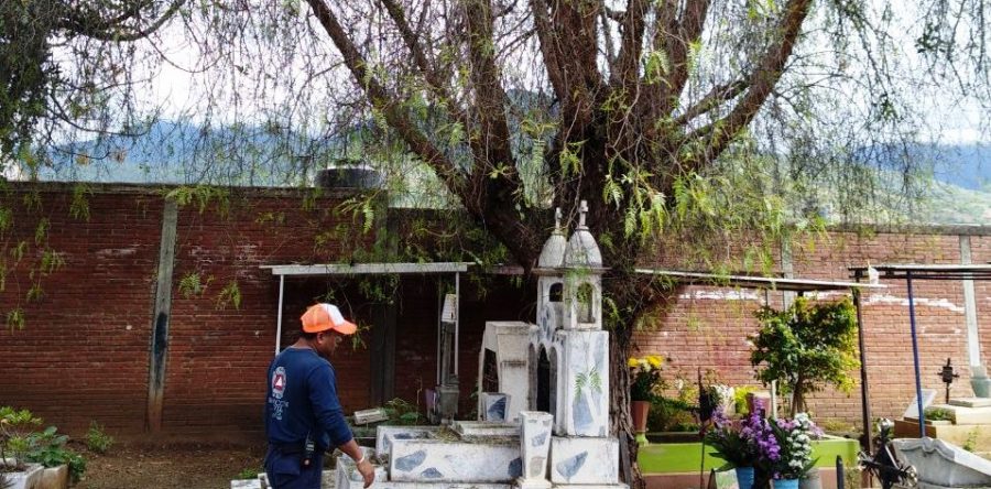 Realiza Protección Civil Municipal recorridos de prevención en panteones capitalinos