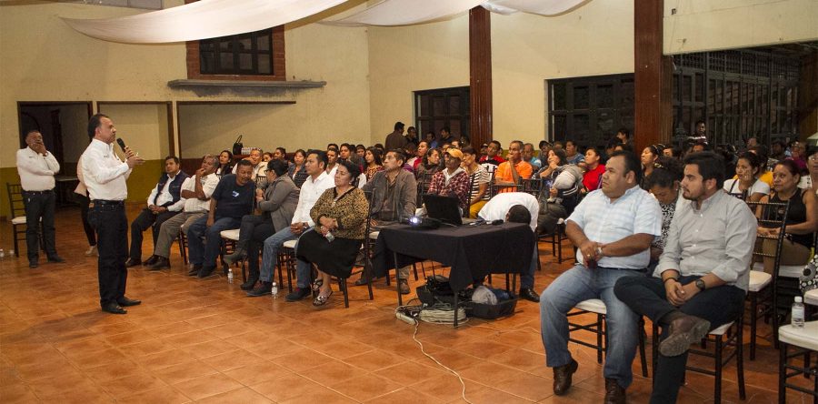 Expone SAPAO Proyecto “MAS Oaxaca” a agencias de zona Sur Poniente