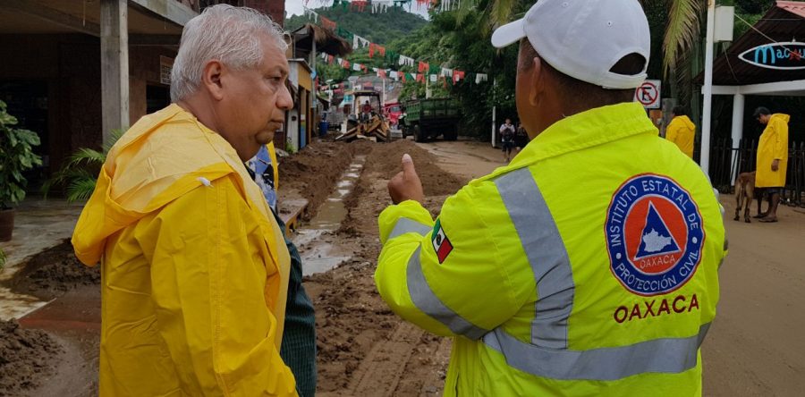 Se mantiene operativo por lluvias en Oaxaca