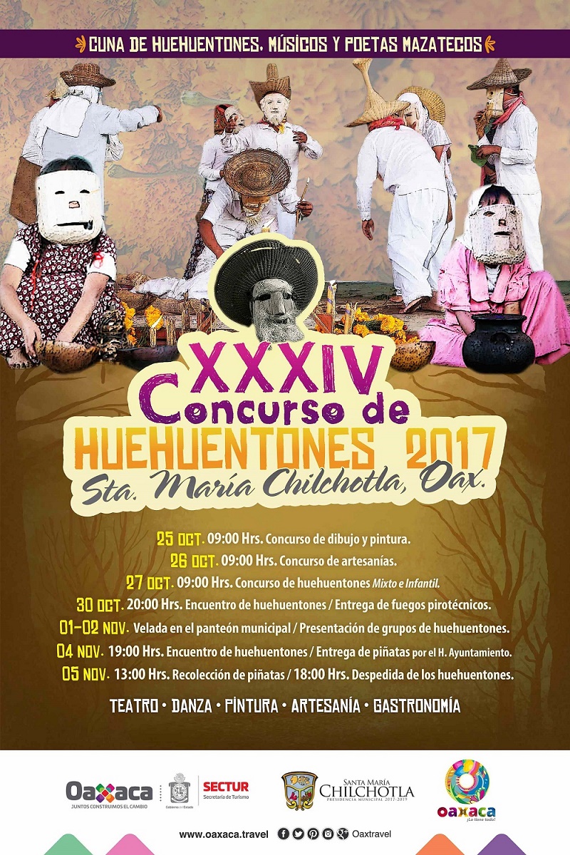 Festeja Santa María Chilchotla a los Fieles Difuntos
