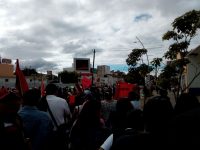 Marcha Sol Rojo hacia la DDHPO