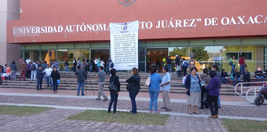 STEUABJO protesta en Ciudad Universitaria