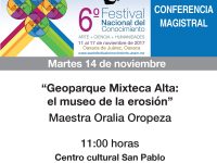 El “Sexto Festival Nacional del Conocimiento” también estará en el Centro Cultural San Pablo