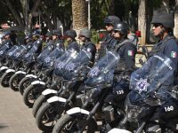 Refuerza Hernández Fraguas seguridad en la capital con entrega de 11 moto-patrullas