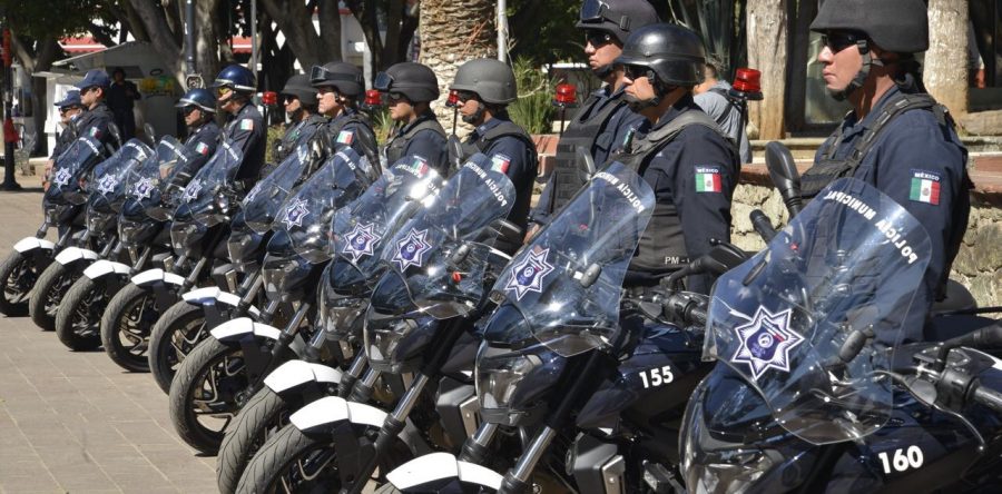 Refuerza Hernández Fraguas seguridad en la capital con entrega de 11 moto-patrullas