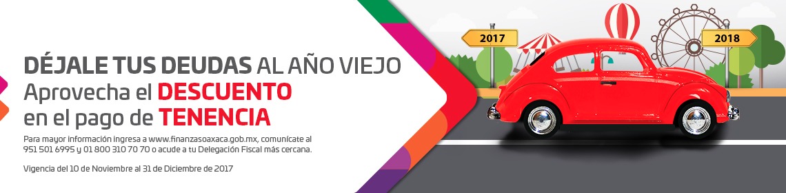 Anuncia Secretaría de Finanzas descuentos en el pago de Tenencia