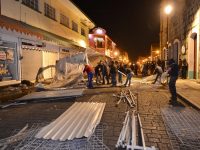 En operativo conjunto, retiran 120 puestos semifijos de la primera calle de Flores Magón