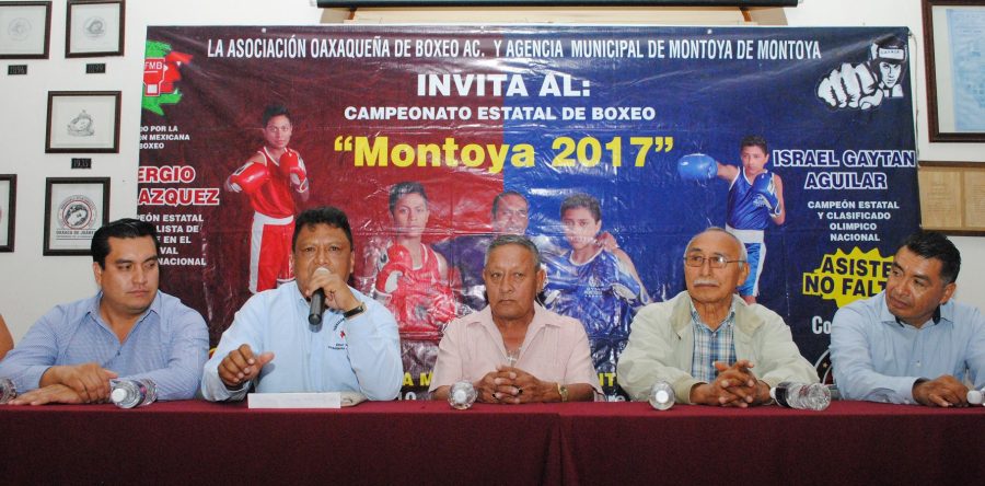 Oaxaca de Juárez sede del Campeonato Estatal de Box “Montoya 2017”