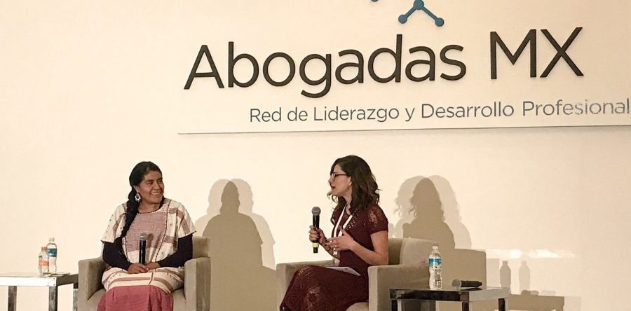 Reconocen 500 abogadas mexicanas la lucha de Eufrosina Cruz en pro de los derechos humanos