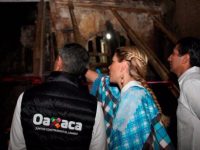 Recorre Alejandro Murat e Ivette Morán  panteón de Santa Cruz Xoxocotlán