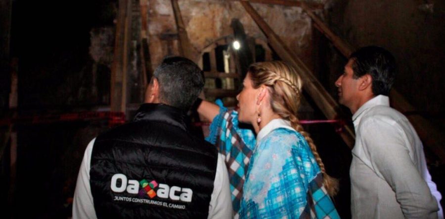 Recorre Alejandro Murat e Ivette Morán  panteón de Santa Cruz Xoxocotlán